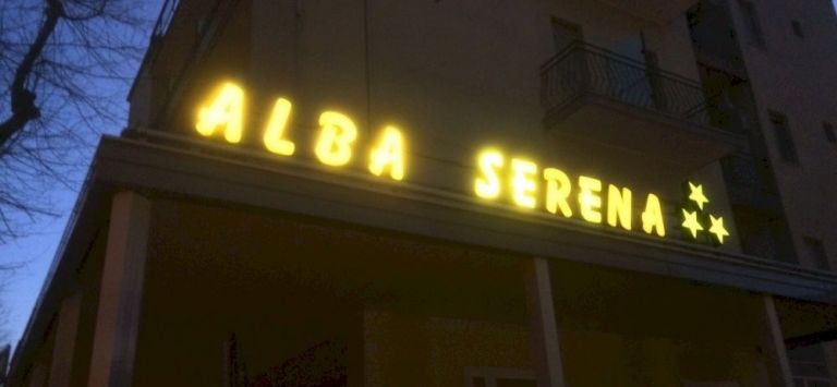 Hotel Alba リミニ エクステリア 写真